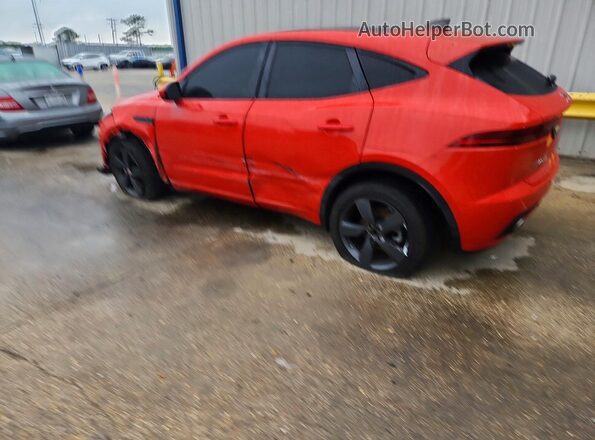 SADF12FX2L1Z90143 2020 JAGUAR E-PACE Red Задня ліва чверть