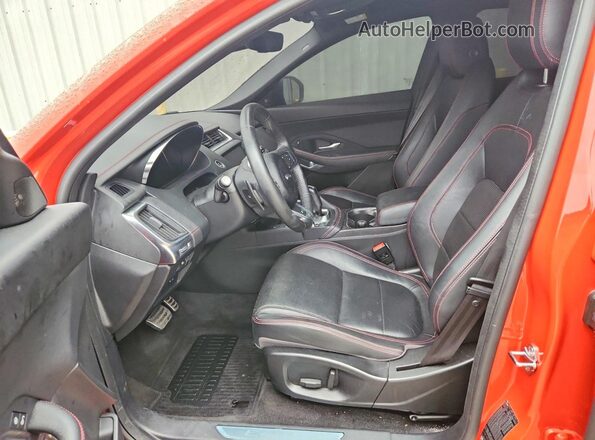 SADF12FX2L1Z90143 2020 JAGUAR E-PACE Red Вид салону спереду