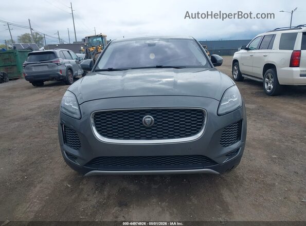 SADFJ2FX0J1Z24879 2018 JAGUAR E-PACE Gray Widok zestawu wskaźników