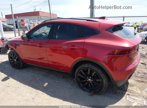 SADFJ2FX0K1Z73923 2019 JAGUAR E-PACE Красный 