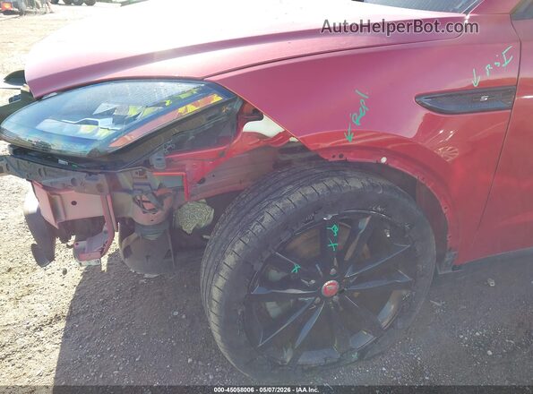 SADFJ2FX0K1Z73923 2019 JAGUAR E-PACE Красный 
