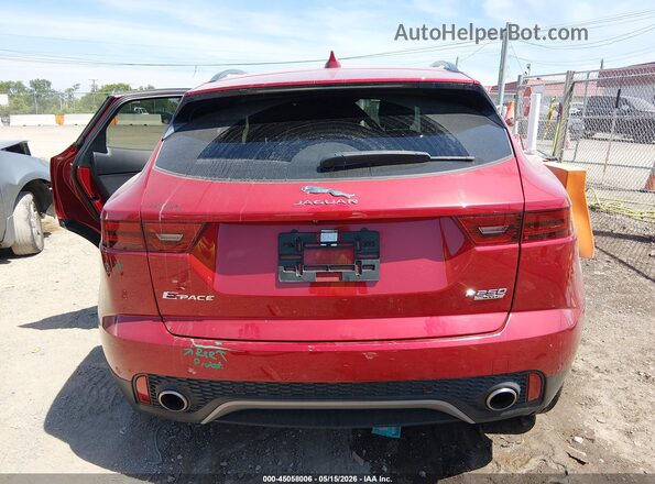 SADFJ2FX0K1Z73923 2019 JAGUAR E-PACE Красный 