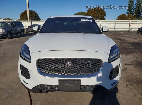 SADFJ2FX1J1Z01675 2018 JAGUAR E-PACE White Widok z przodu