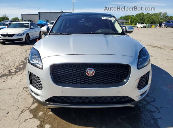 SADFJ2FX5K1Z51433 2019 JAGUAR E-PACE Silver Front view