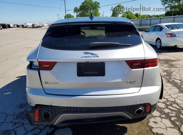 SADFJ2FX5K1Z51433 2019 JAGUAR E-PACE Silver Rear view