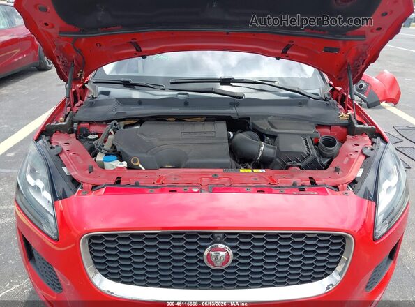 SADFK2FX5L1Z82065 2020 JAGUAR E-PACE Red Вид ззаду
