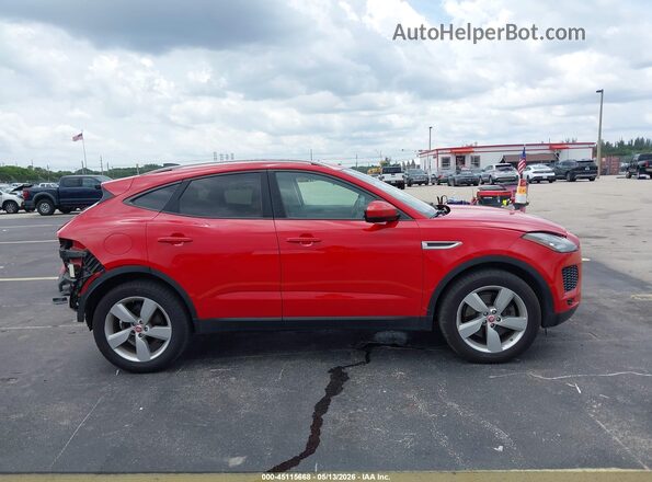 SADFK2FX5L1Z82065 2020 JAGUAR E-PACE Red Панорамний вид салону 360°