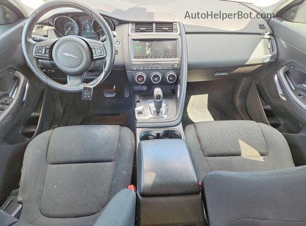 SADFK2FX7J1Z05694 2018 JAGUAR E-PACE White Widok deski rozdzielczej
