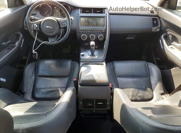 SADFK2FX9L1011117 2020 JAGUAR E-PACE Black Вид панелі приладів