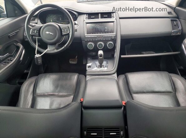 SADFP2FX1J1Z32911 2018 JAGUAR E-PACE Black Vista del salpicadero