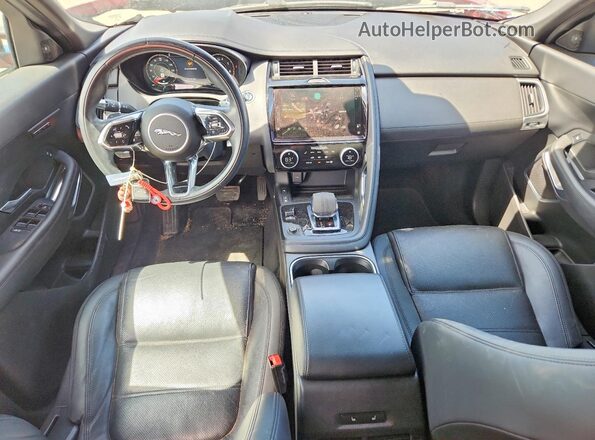 SADFP2FX1N1031074 2022 JAGUAR E-PACE Red Dashboard view