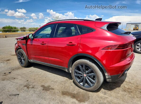 SADFP2FX1N1031074 2022 JAGUAR E-PACE Red Rear left