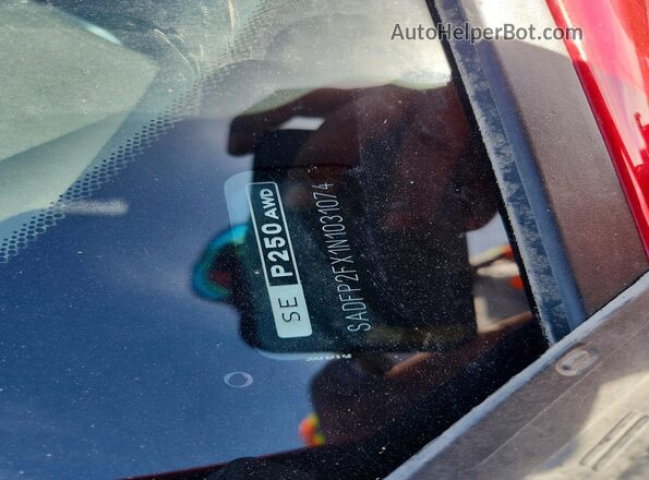 SADFP2FX1N1031074 2022 JAGUAR E-PACE Red 360 interior view