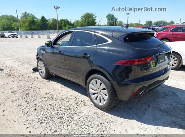 SADFP2FX2K1Z55566 2019 JAGUAR E-PACE Черный Задняя левая четверть