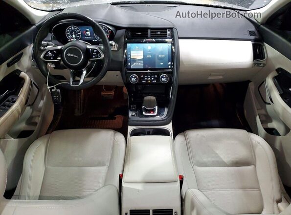 SADFP2FX6M1027410 2021 JAGUAR E-PACE White Vista del salpicadero