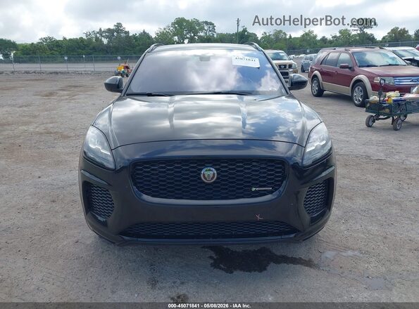 SADFT2GX4J1Z29835 2018 JAGUAR E-PACE Черный Вид щитка приборов