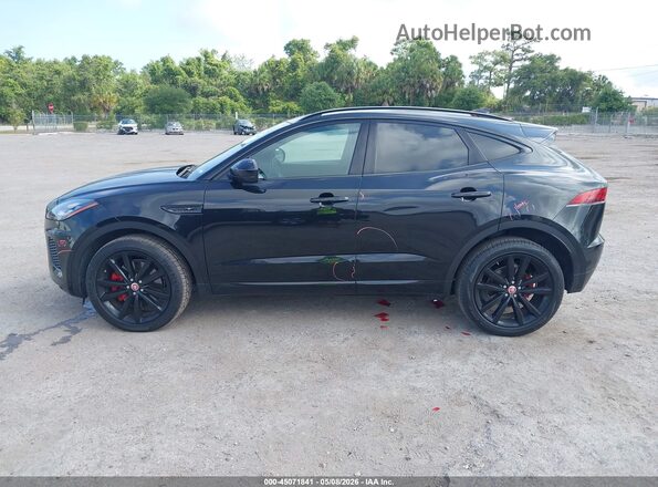 SADFT2GX4J1Z29835 2018 JAGUAR E-PACE Черный Панорамный вид салона 360°