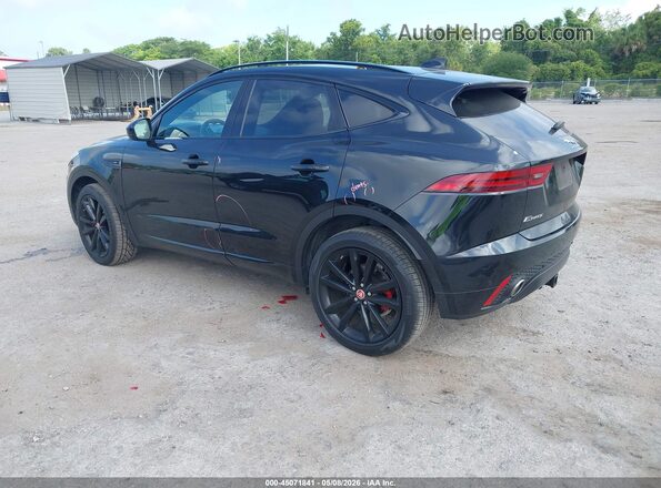 SADFT2GX4J1Z29835 2018 JAGUAR E-PACE Черный Задняя левая четверть