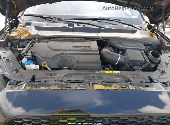 SADFT2GX4J1Z29835 2018 JAGUAR E-PACE Черный Вид сзади