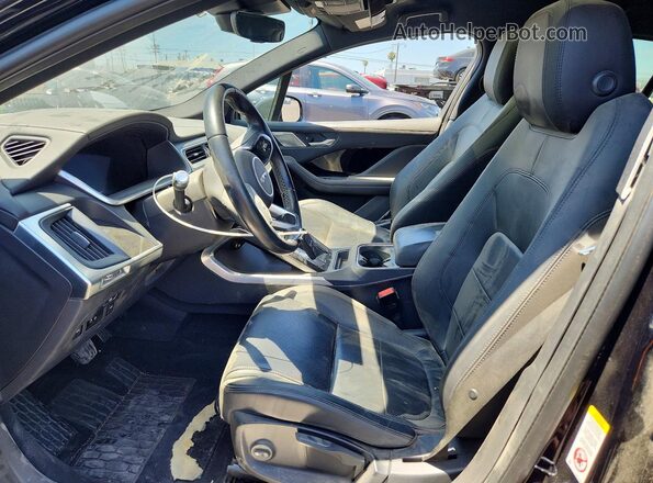 SADHB2S15K1F73589 2019 JAGUAR I-PACE Black Вид салону спереду