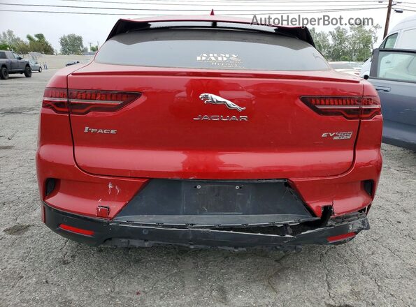 SADHC2S11L1F80389 2020 JAGUAR I-PACE Красный Вид сзади