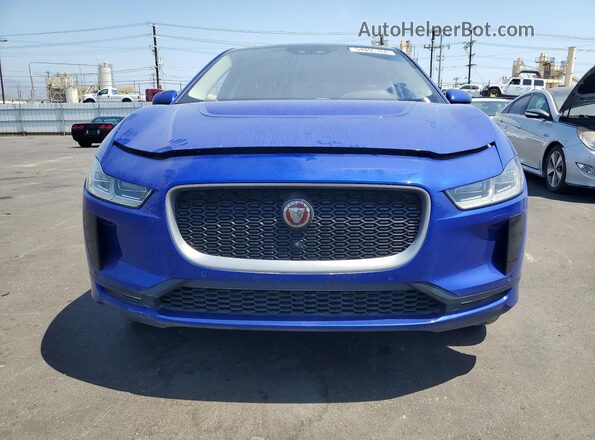SADHD2S12K1F72779 2019 JAGUAR I-PACE Blue Front view