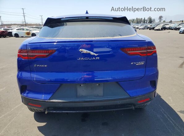 SADHD2S12K1F72779 2019 JAGUAR I-PACE Blue Rear view