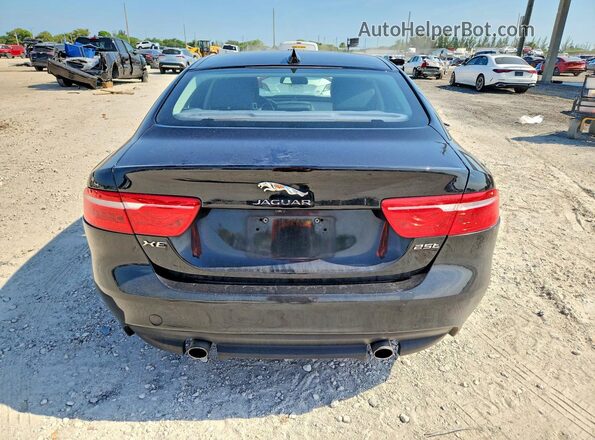 SAJAD4BG4HA975487 2017 JAGUAR XF Черный Вид сзади