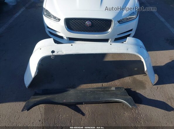 SAJAD4BGXHA965658 2017 JAGUAR XF White Vista del cuadro de instrumentos