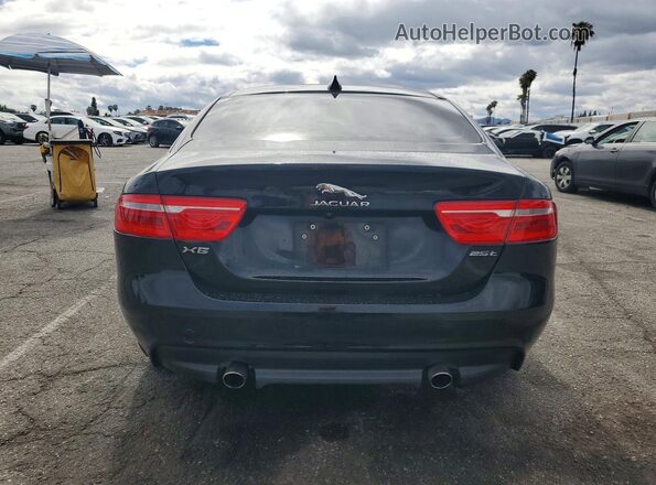 SAJAD4FX7JCP28596 2018 JAGUAR XF Black უკანა ხედი