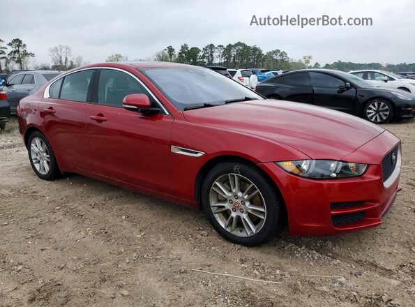 SAJAD4FX9JCP25344 2018 JAGUAR XF Red Przód prawy