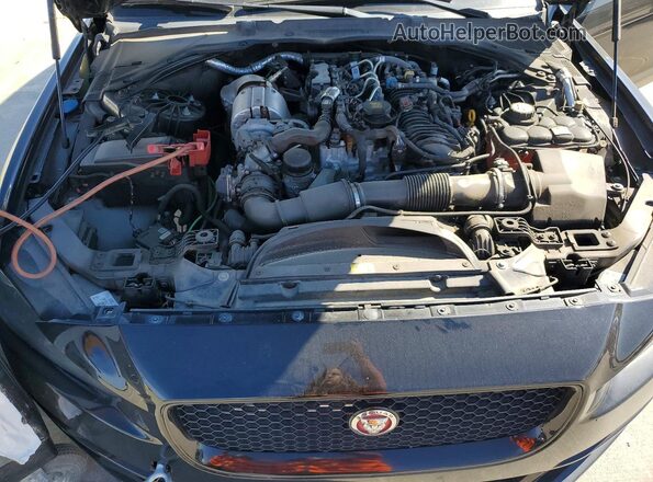 SAJAE4BN8HA968439 2017 JAGUAR XF Black უკანა სალონის ხედი