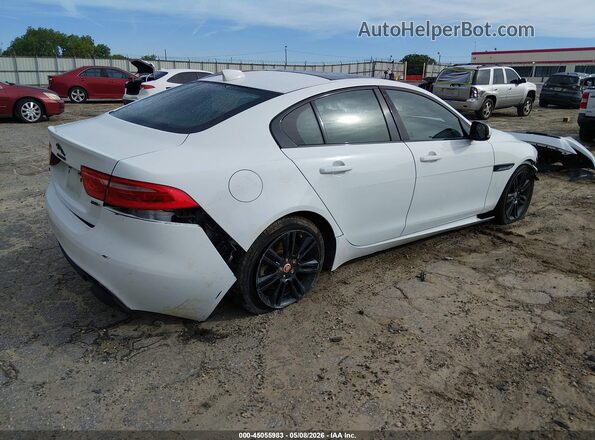 SAJAE4FX1JCP35444 2018 JAGUAR XF White Задня права чверть