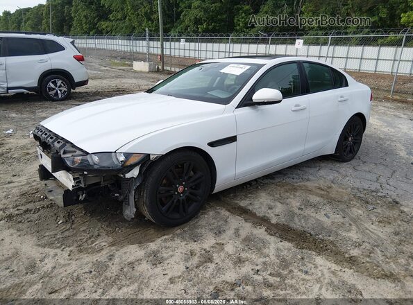 SAJAE4FX1JCP35444 2018 JAGUAR XF White Передня ліва чверть