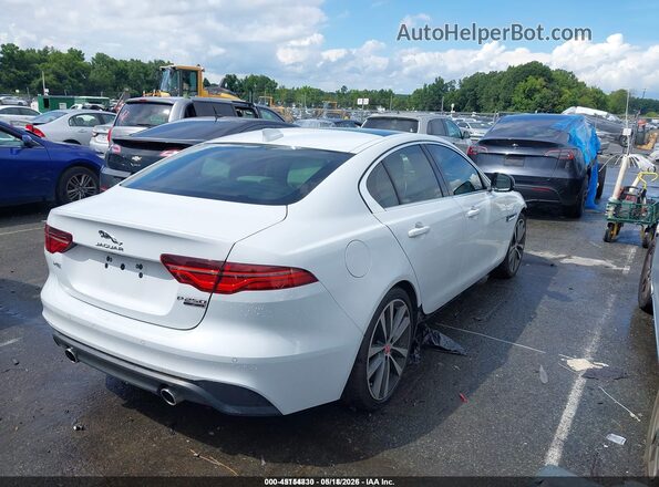 SAJAE4FX1LCP64624 2020 JAGUAR XF White Задня права чверть