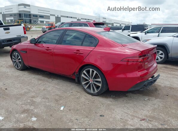 SAJAE4FX4LCP63368 2020 JAGUAR XF Red Задня ліва чверть