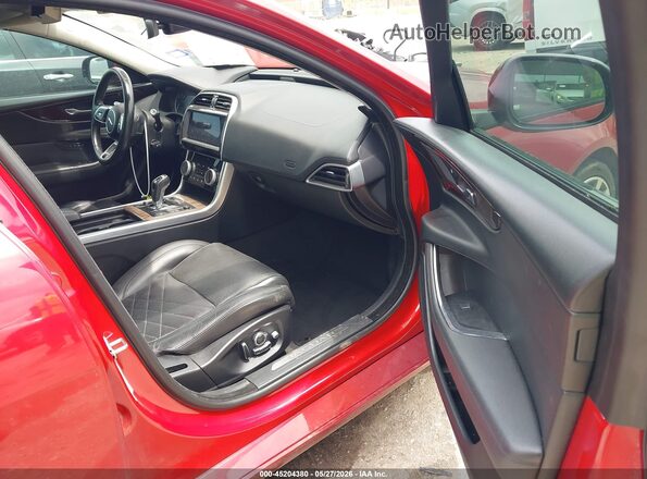 SAJAE4FX4LCP63368 2020 JAGUAR XF Red Вид салону спереду