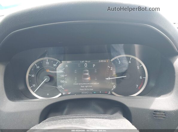 SAJAE4FX4LCP63368 2020 JAGUAR XF Red Вид задніх сидінь