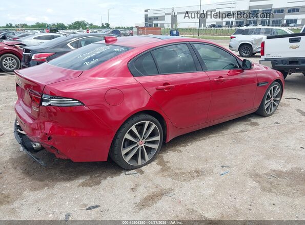SAJAE4FX4LCP63368 2020 JAGUAR XF Red Задня права чверть