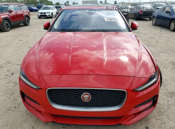 SAJAE4FX5LCP58471 2020 JAGUAR XF Red Vista frontal