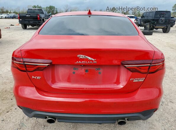 SAJAE4FX5LCP58471 2020 JAGUAR XF Red Vista trasera