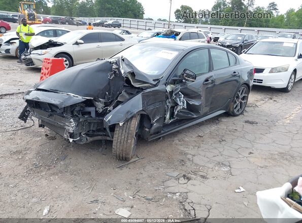 SAJAF4BV3HA975893 2017 JAGUAR XF Серый Передняя левая четверть