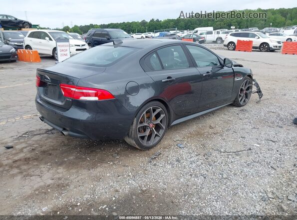SAJAF4BV3HA975893 2017 JAGUAR XF Серый Задняя правая четверть