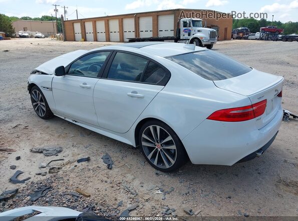SAJAF4GX5JCP37659 2018 JAGUAR XF White Rear left