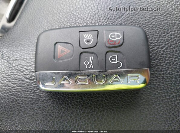 SAJAF4GX5JCP37659 2018 JAGUAR XF White Dashboard view