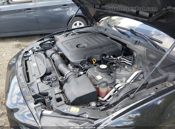 SAJAJ4BN8HA952589 2017 JAGUAR XF Black Widok z tyłu