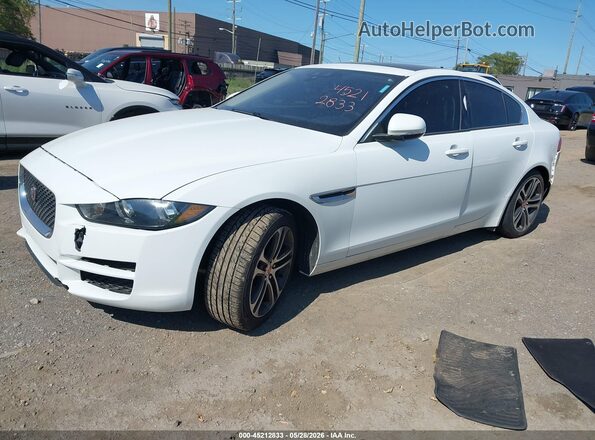 SAJAJ4BV1HA953308 2017 JAGUAR XF White Передня ліва чверть