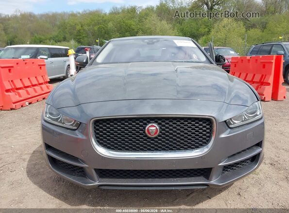 SAJAJ4BV5HA962559 2017 JAGUAR XF Серый Вид задней части салона
