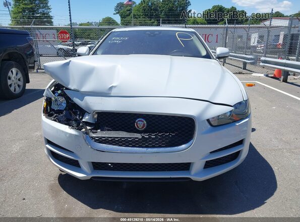 SAJAJ4BV8HA971515 2017 JAGUAR XF White Widok zestawu wskaźników