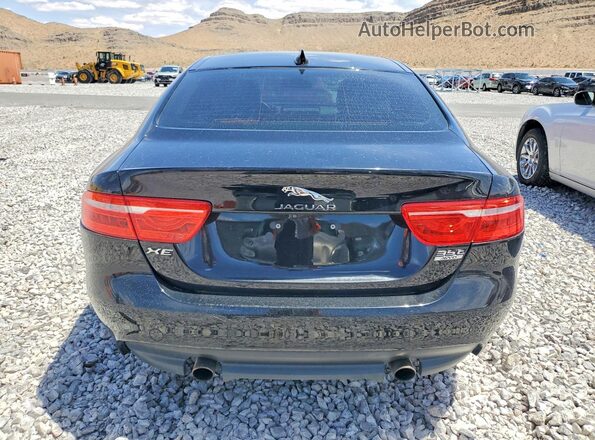 SAJAJ4BV8HCP14987 2017 JAGUAR XF Black Հետևի տեսք